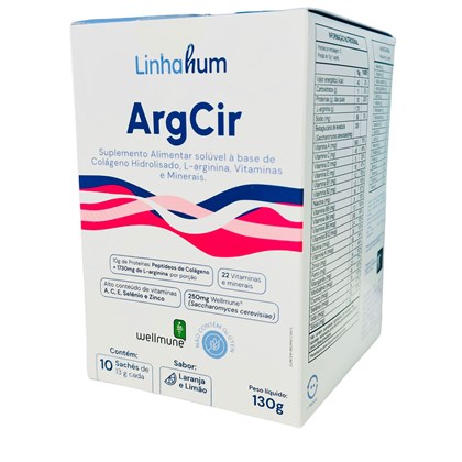 LINHAHUM ARGCIR LAR/LIM - CX 10/13G
